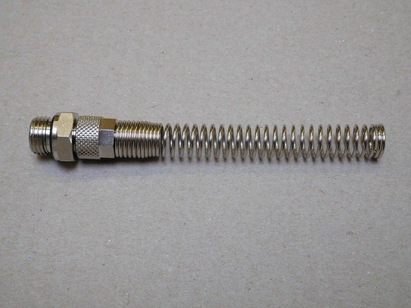 PR195 – přípojka přímá + pružina 8-¼″